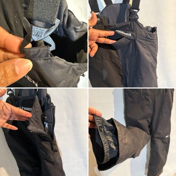 Helly Hansen size kids 128/8 yr ski pants Helly Tech Performance Black - Picture 11 of 16